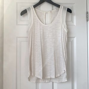 Banana Republic Sleeveless Top - Off White